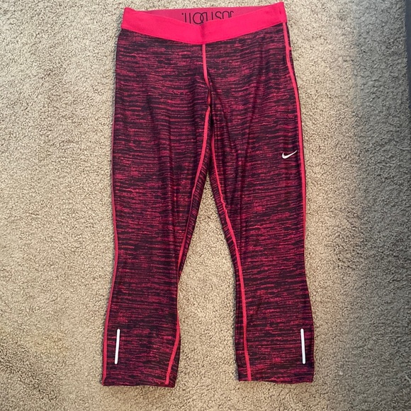 Nike Dri-Fit mid rise athletic leggings - Picture 1 of 2